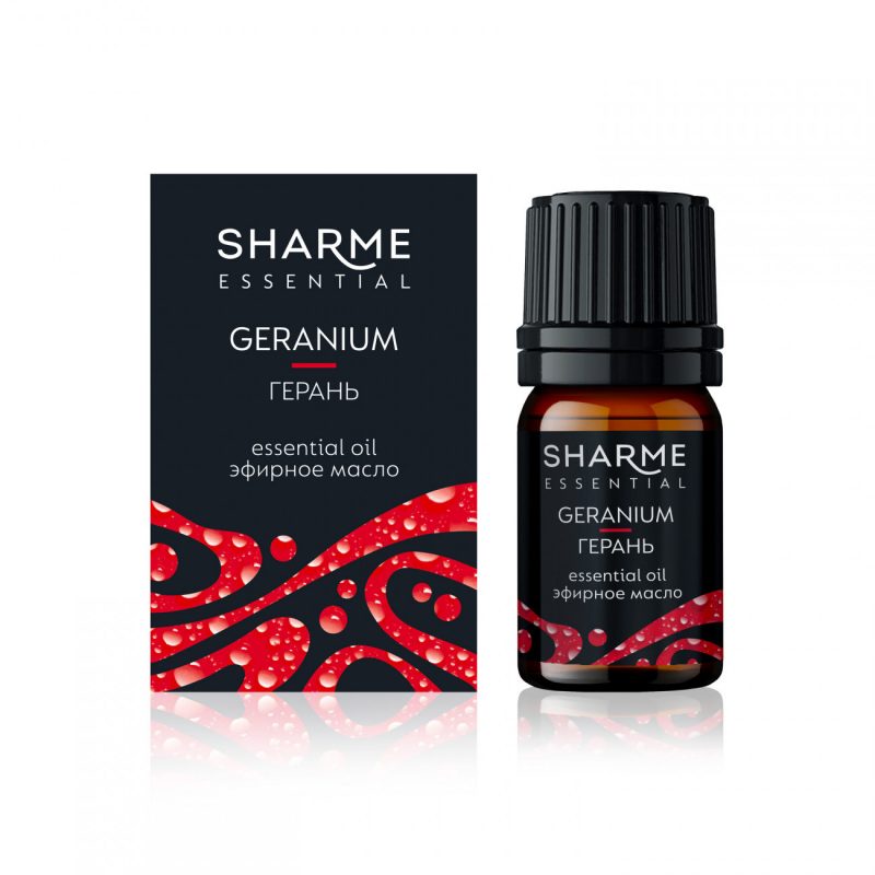 Эфирное масло «Герань» Sharme Essential, 5 мл