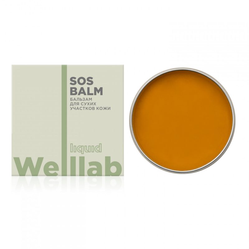 Бальзам для сухих участков кожи Welllab Liquid SOS BALM, 30 мл